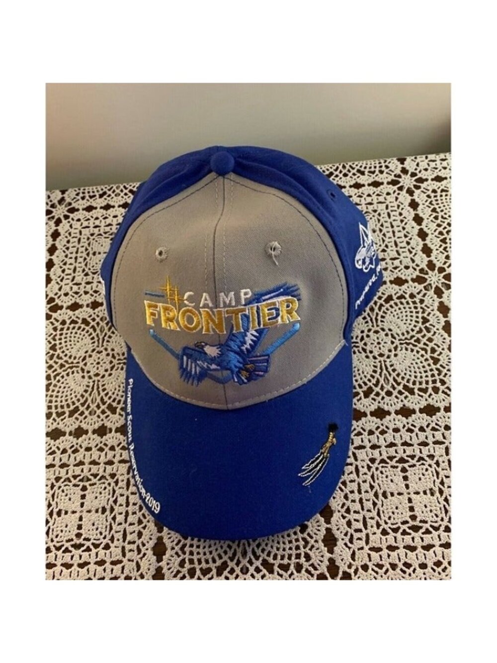 Brand New Camp Frontier Pioneer Scout Reservation 2019 Snapback Baseball Cap
